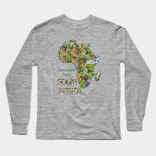 Succulents from South Africa Long Sleeve T-Shirt